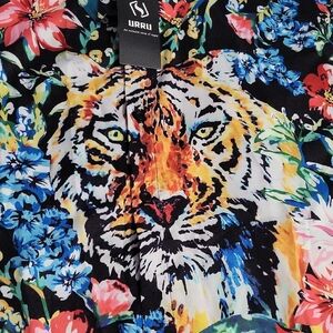 Vibrant Floral Men's Casual Shirt